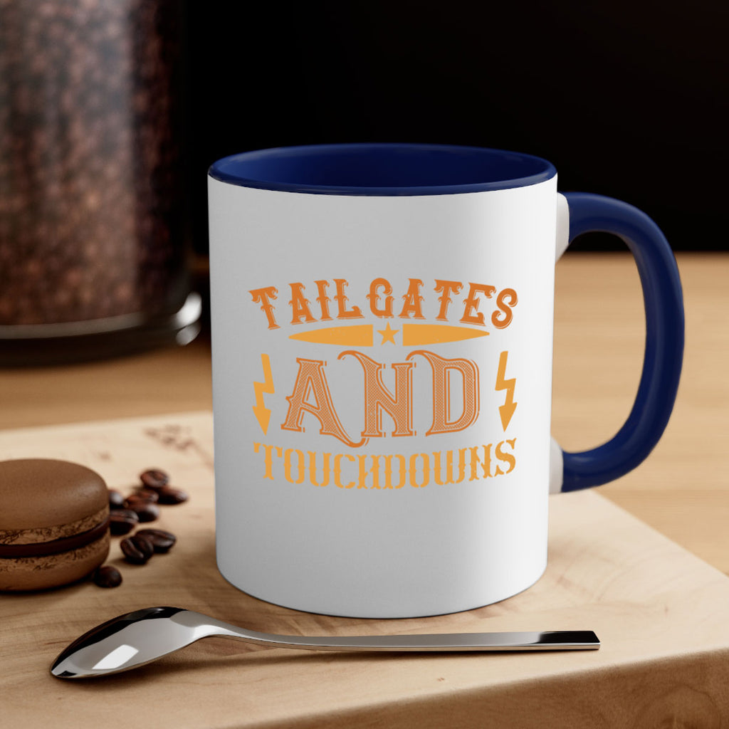 Tailgatege and touchdowns 370#- football-Mug / Coffee Cup