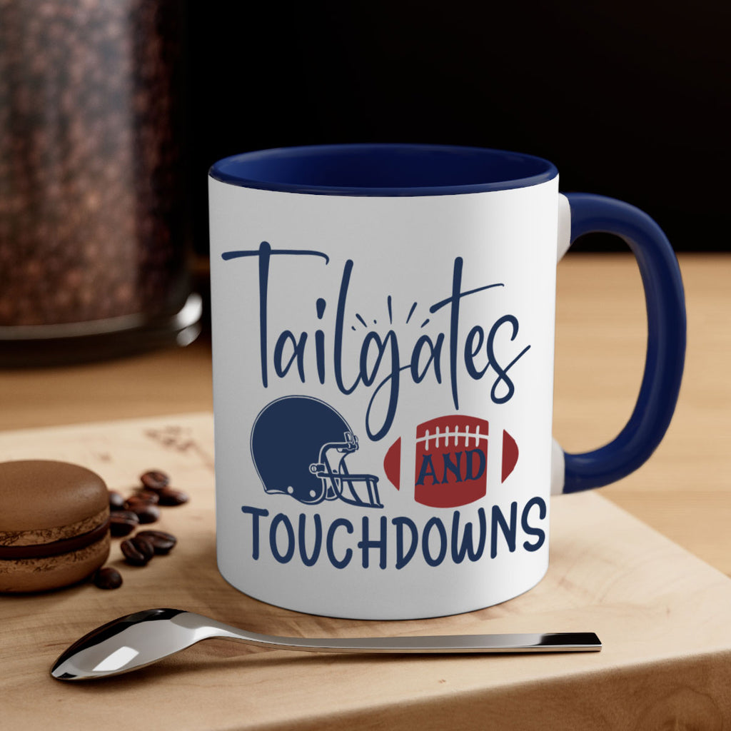 Tailgates and touchdowns 1532#- football-Mug / Coffee Cup