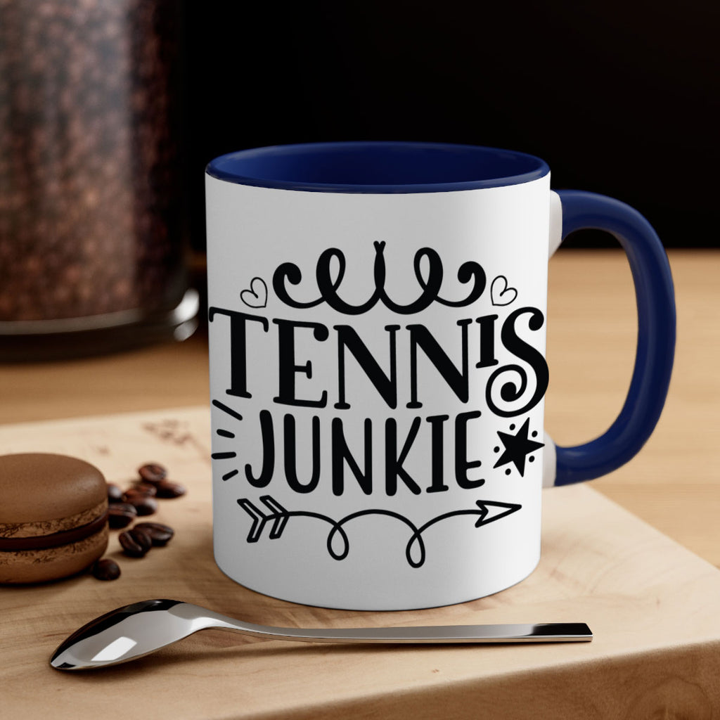 Tennis junkie 266#- tennis-Mug / Coffee Cup