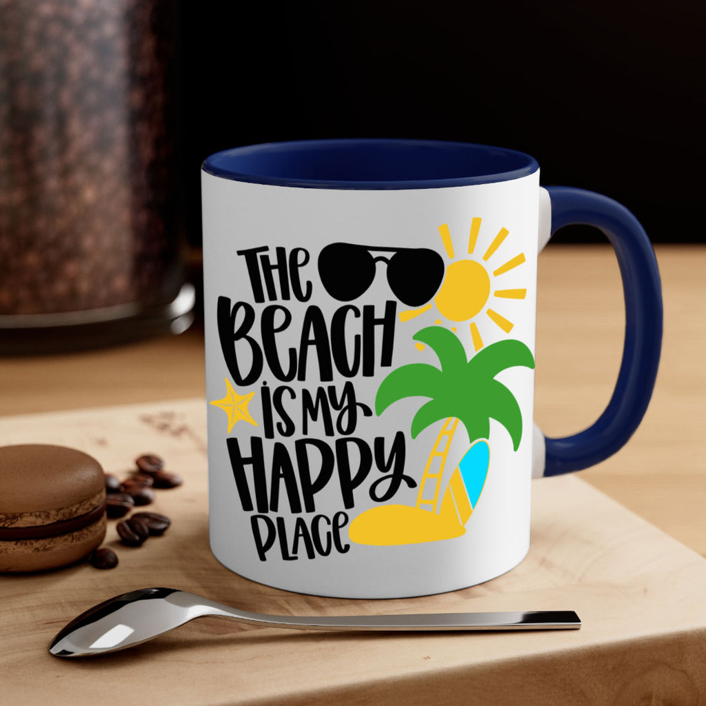 The Beach Is My Happy Place Style 12#- Summer-Mug / Coffee Cup