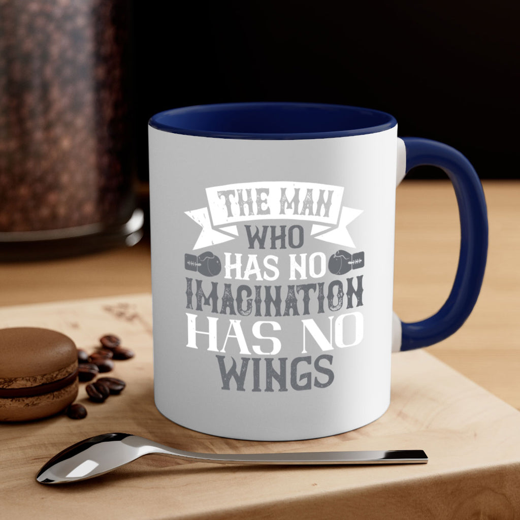 The man who has no imagination has no wings 1833#- boxing-Mug / Coffee Cup