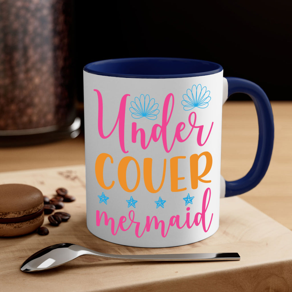 Under Cover Mermaid Design 653#- mermaid-Mug / Coffee Cup