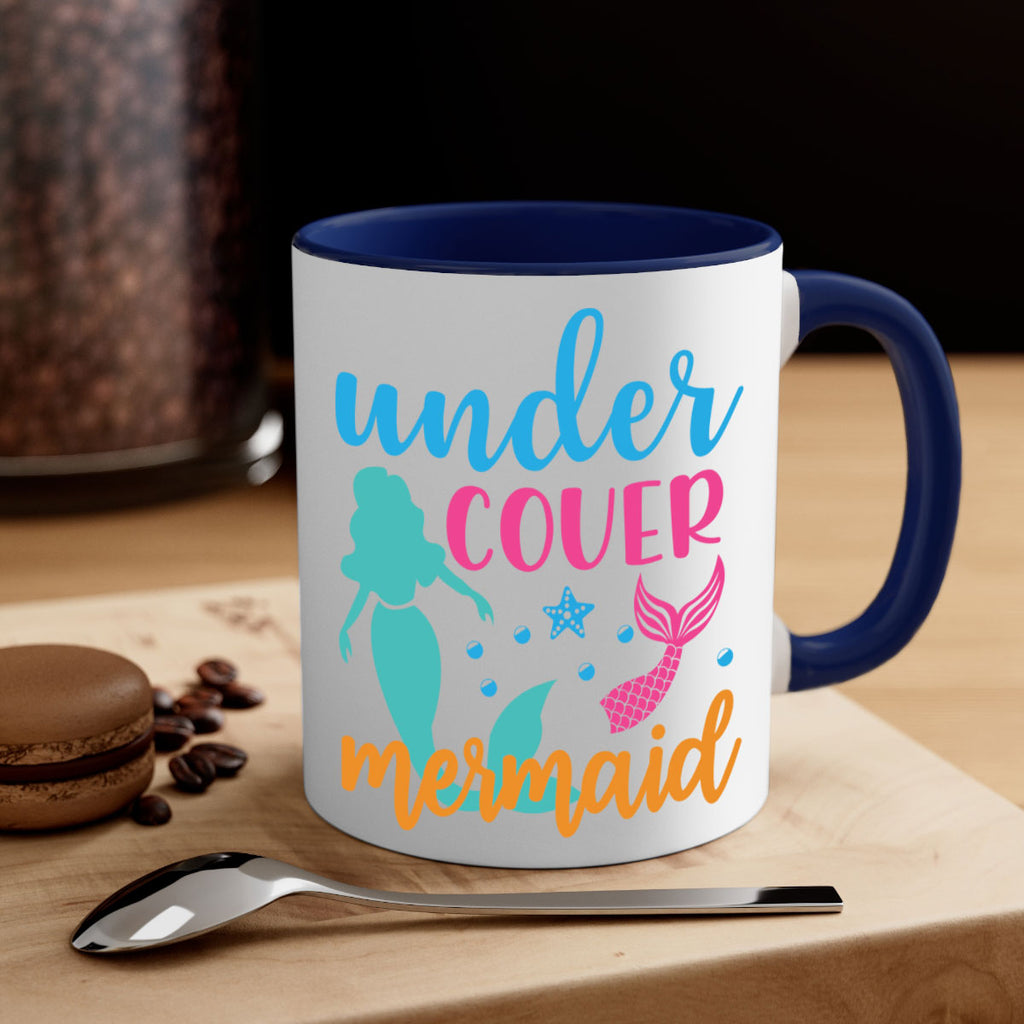 Under Cover Mermaid Design 654#- mermaid-Mug / Coffee Cup