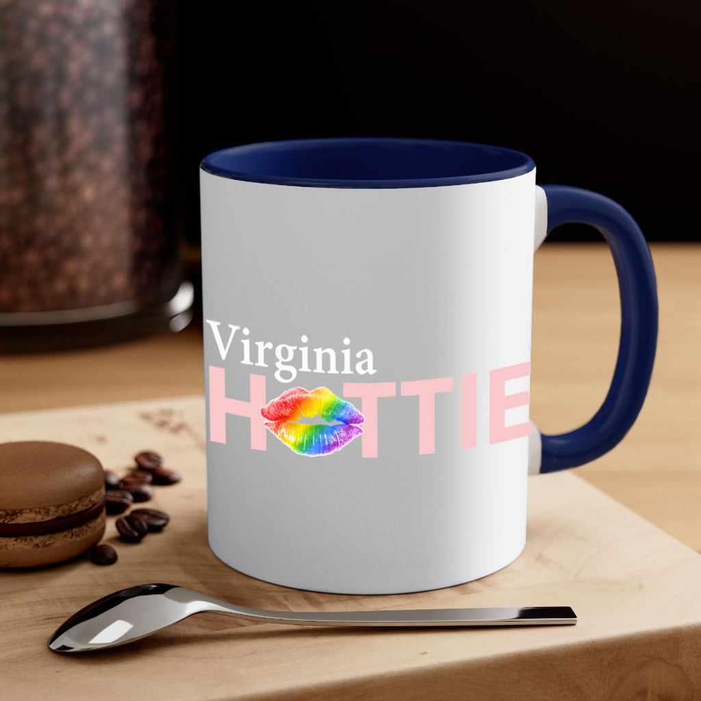 Virginia Hottie with rainbow lips 97#- Hottie Collection-Mug / Coffee Cup