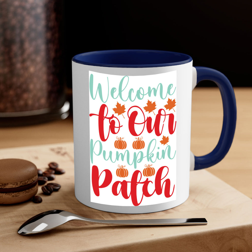 WelcometoOurPumpkinPatch 643#- fall-Mug / Coffee Cup