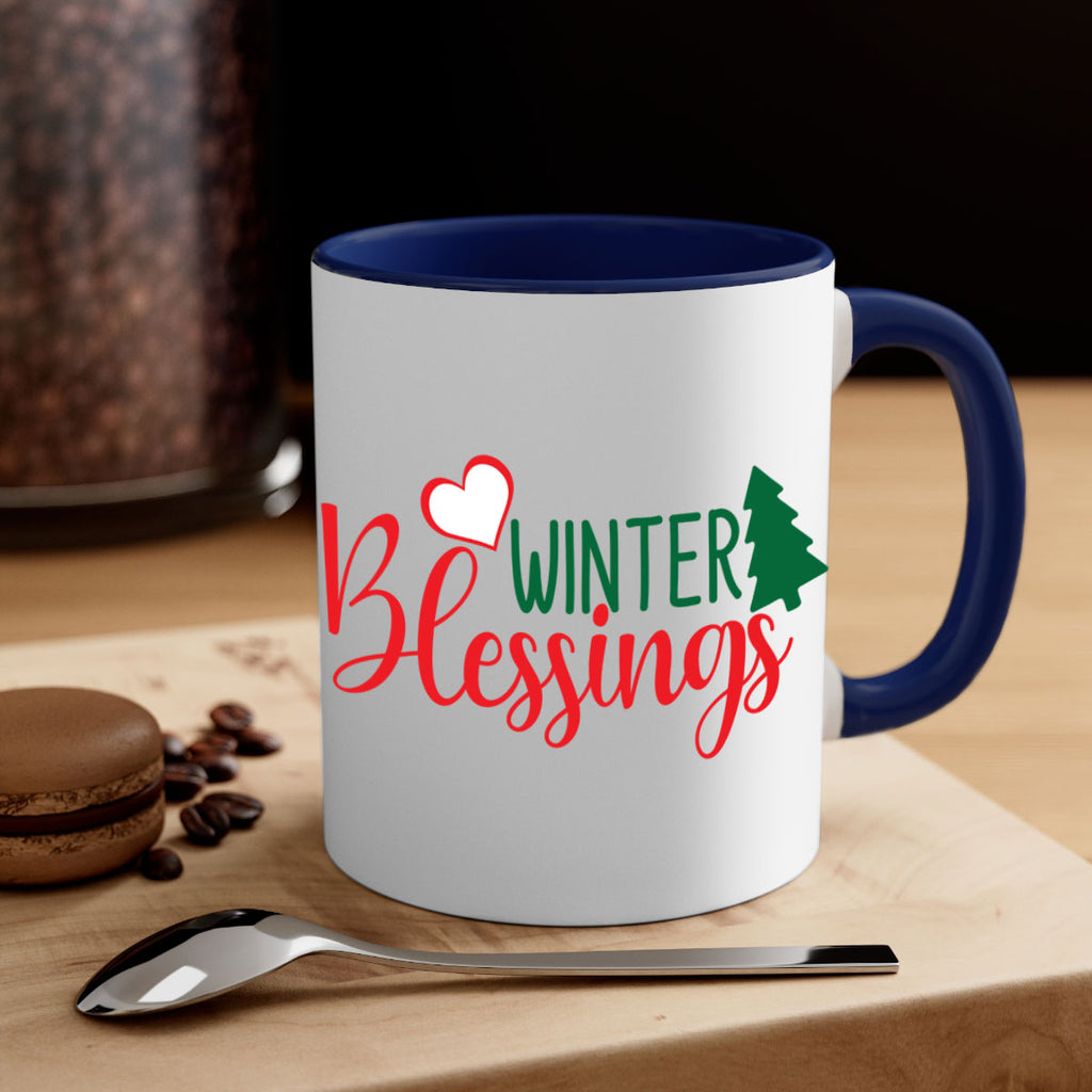 Winter Blessings 546#- winter-Mug / Coffee Cup
