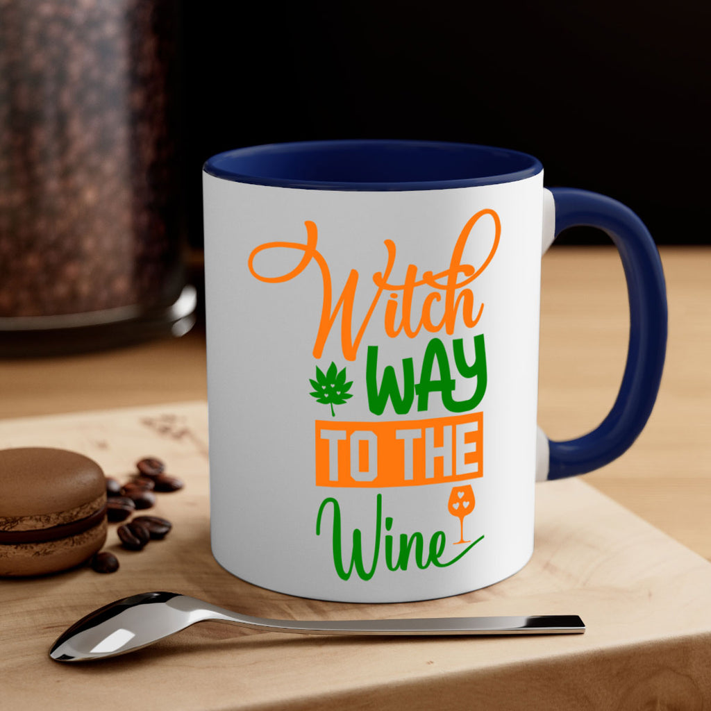 Witch Way to the Wine 650#- fall-Mug / Coffee Cup
