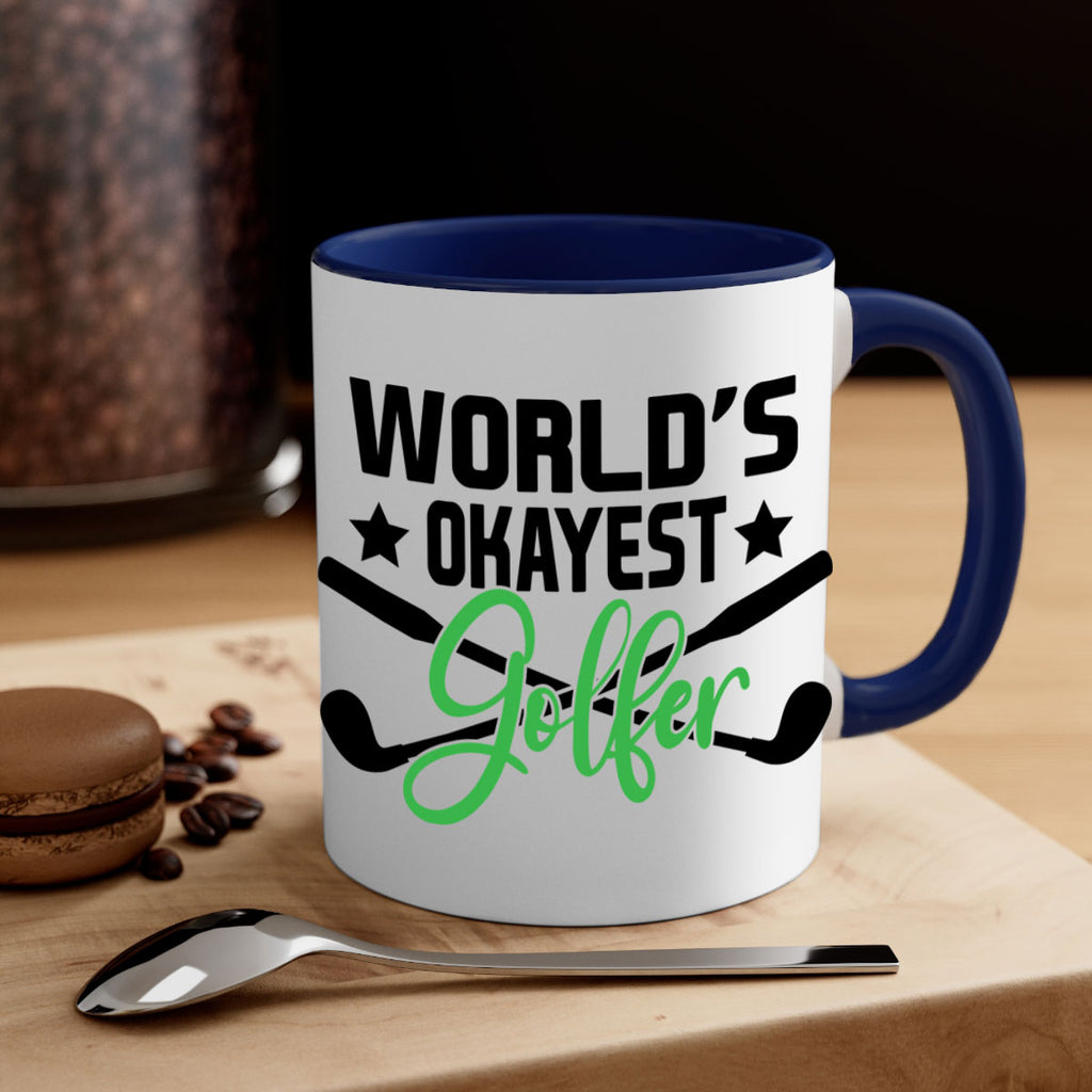 Worlds okayest golfer 27#- golf-Mug / Coffee Cup