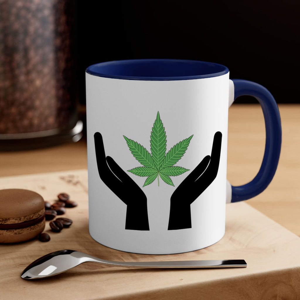cannabis hands 44#- marijuana-Mug / Coffee Cup