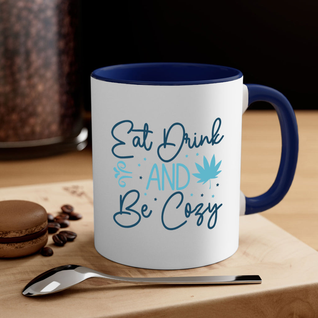 eat drink and be cozy 98#- winter-Mug / Coffee Cup