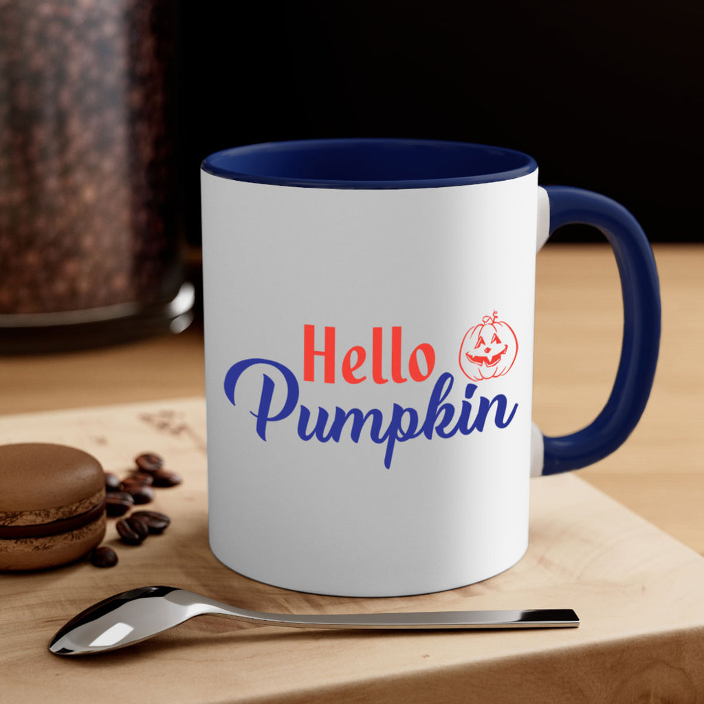 hello pumpkin 288#- fall-Mug / Coffee Cup