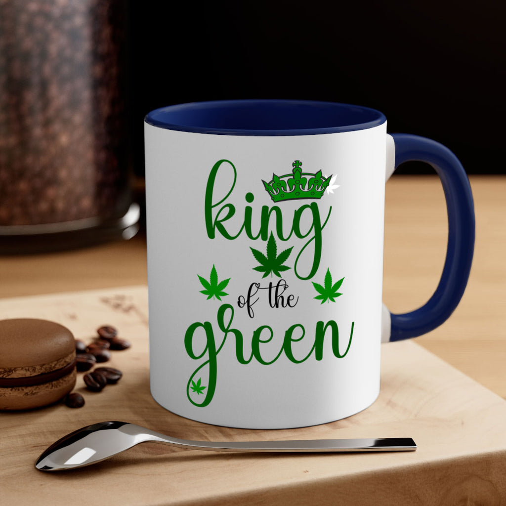 king of the green 177#- marijuana-Mug / Coffee Cup