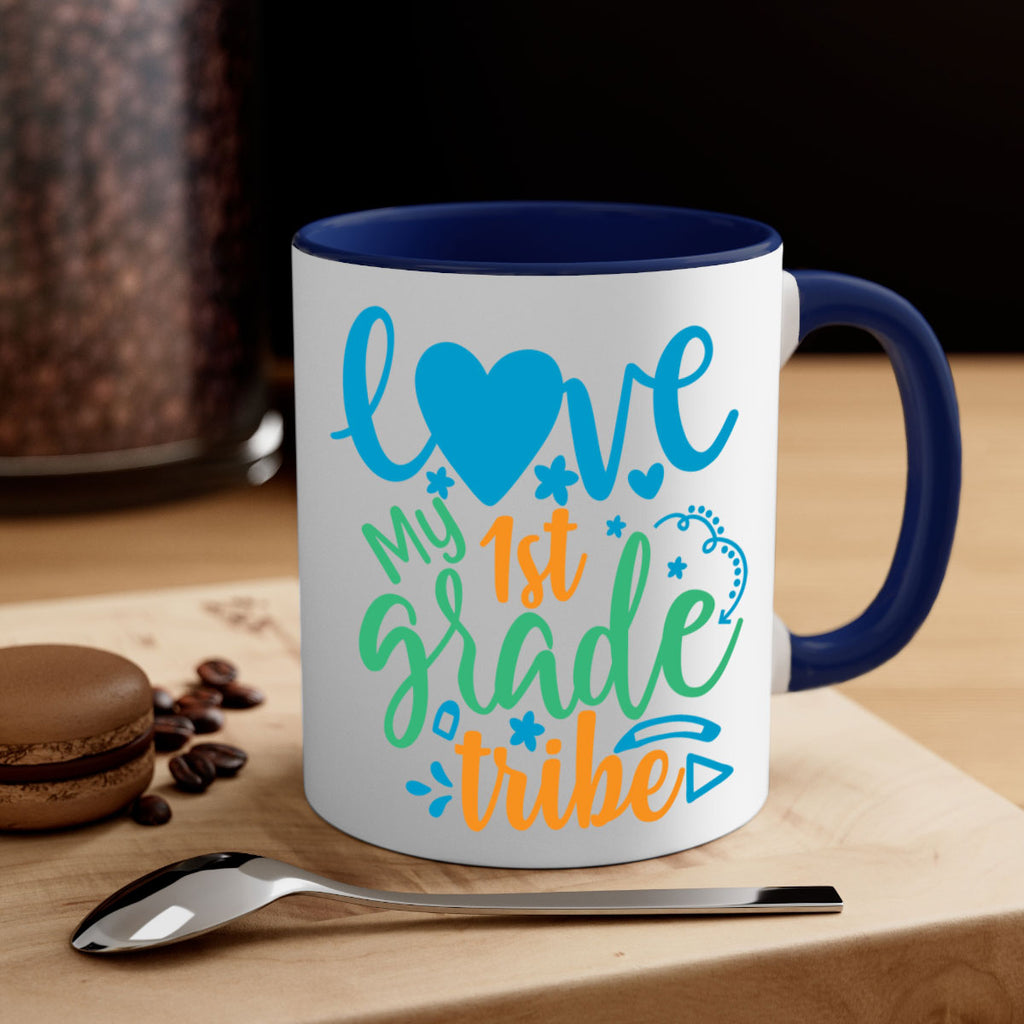 love my 1st grade tribe 16#- First Grade-Mug / Coffee Cup
