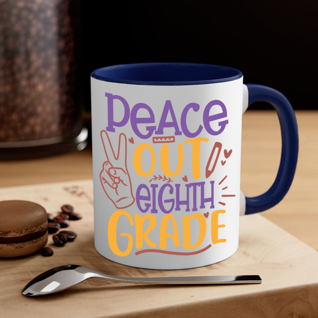 peace out 8th grade 2#-8th grade-Mug / Coffee Cup