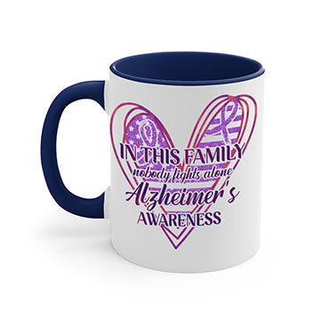 AlzheimerS Awareness American Flag 11#- alzheimers-Mug / Coffee Cup