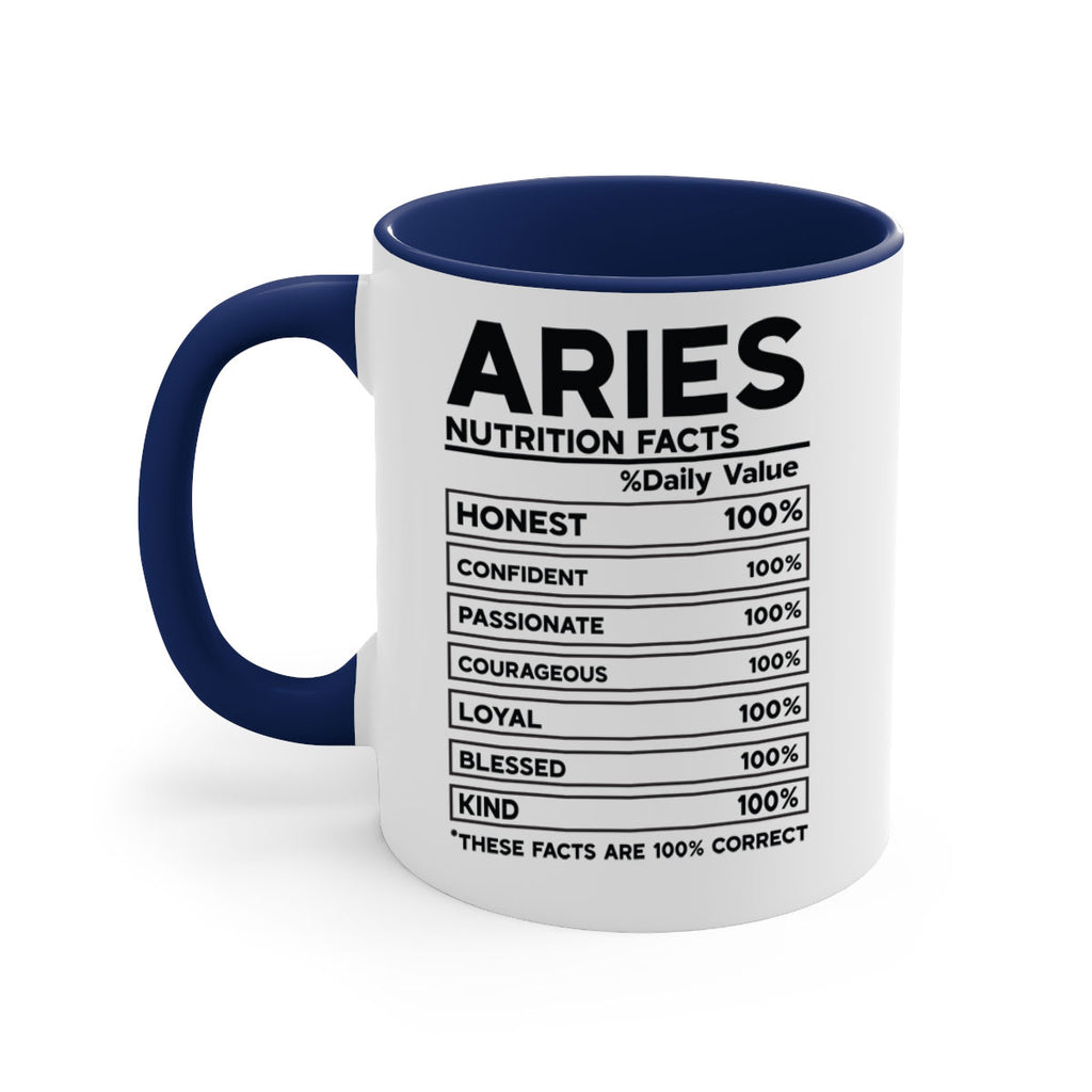 Aries Nutrition Facts 97#- zodiac-Mug / Coffee Cup
