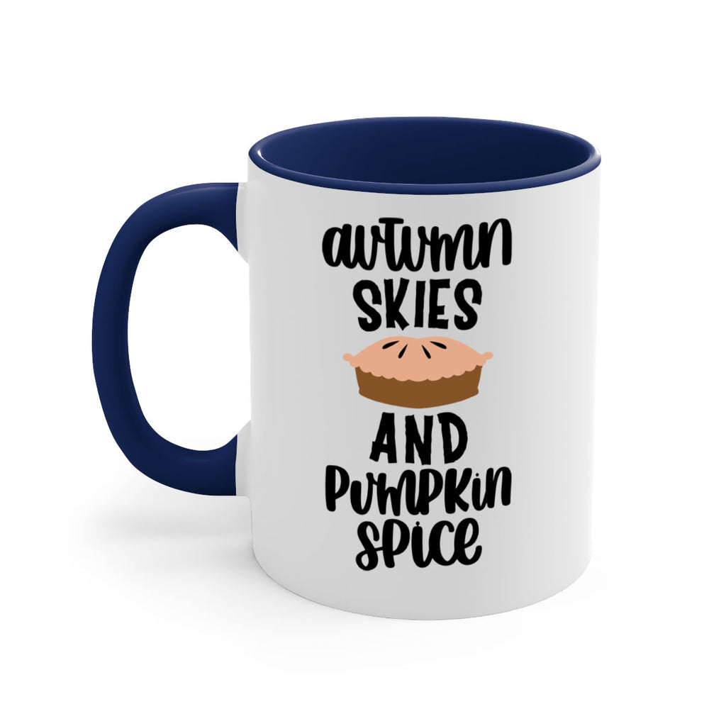 Autumn Skies And Pumpkin Spice 477#- fall-Mug / Coffee Cup