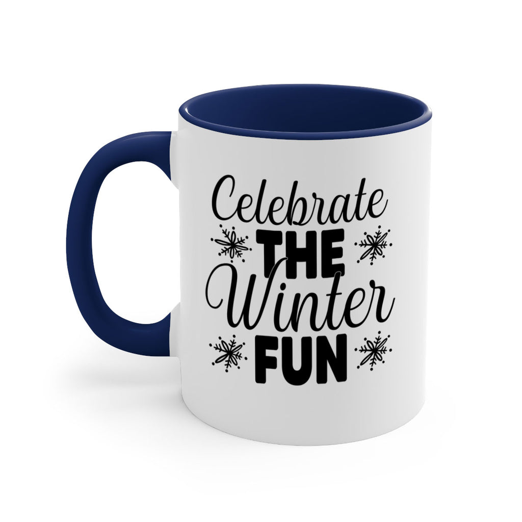Celebrate the Winter Fun41#- winter-Mug / Coffee Cup