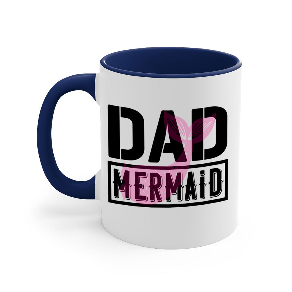 Dad mermaid 111#- mermaid-Mug / Coffee Cup