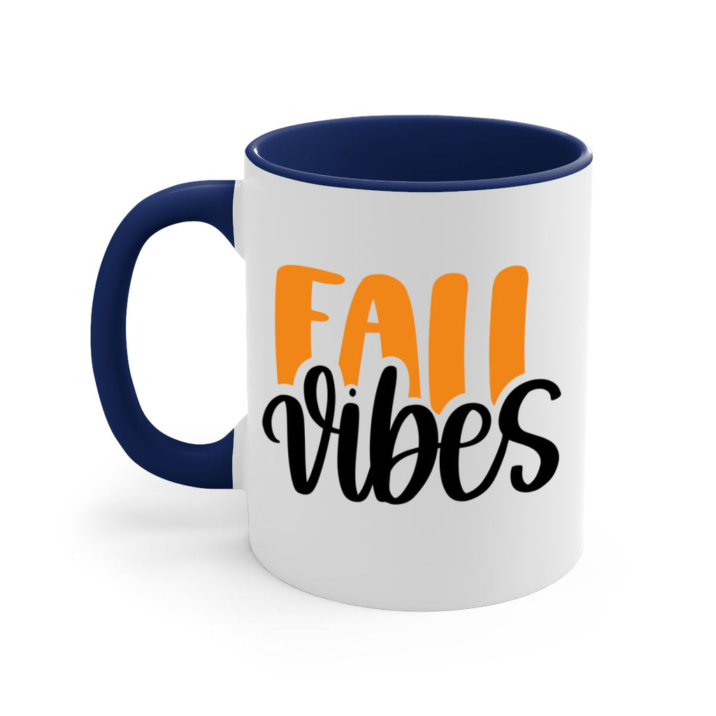 Fall Vibes 487#- fall-Mug / Coffee Cup