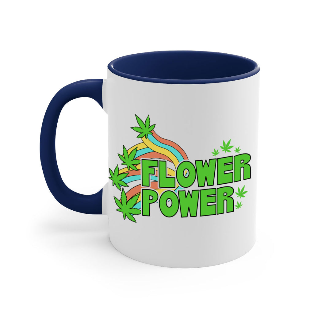 Flower Power Cannabis leaf 86#- marijuana-Mug / Coffee Cup