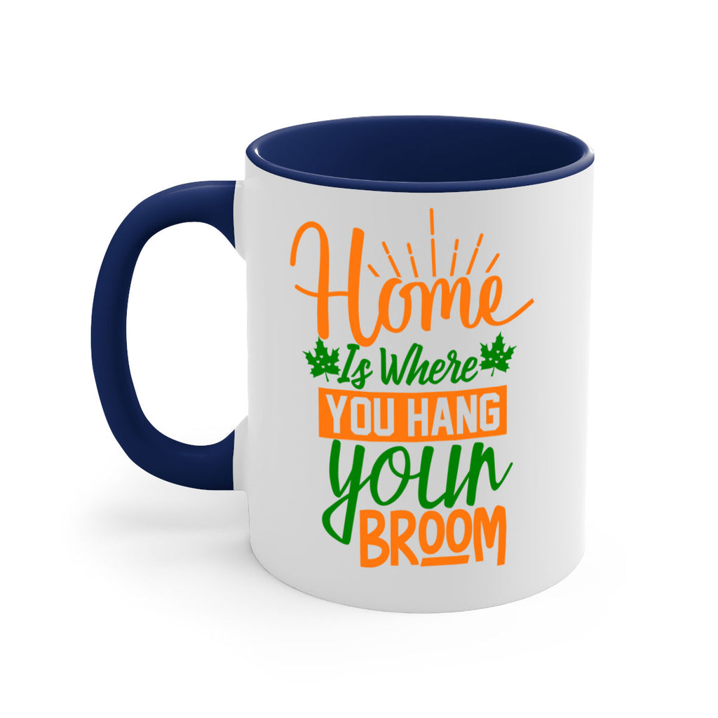 Home is Where You Hang Your Broom 314#- fall-Mug / Coffee Cup