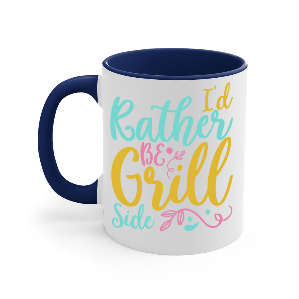 ID RATHER BE GRILL SIDE Style 62#- Summer-Mug / Coffee Cup