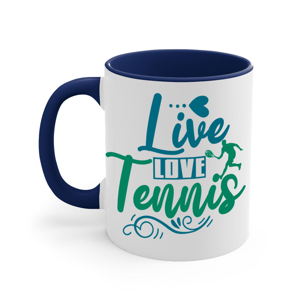 Live Love Tennis 816#- tennis-Mug / Coffee Cup