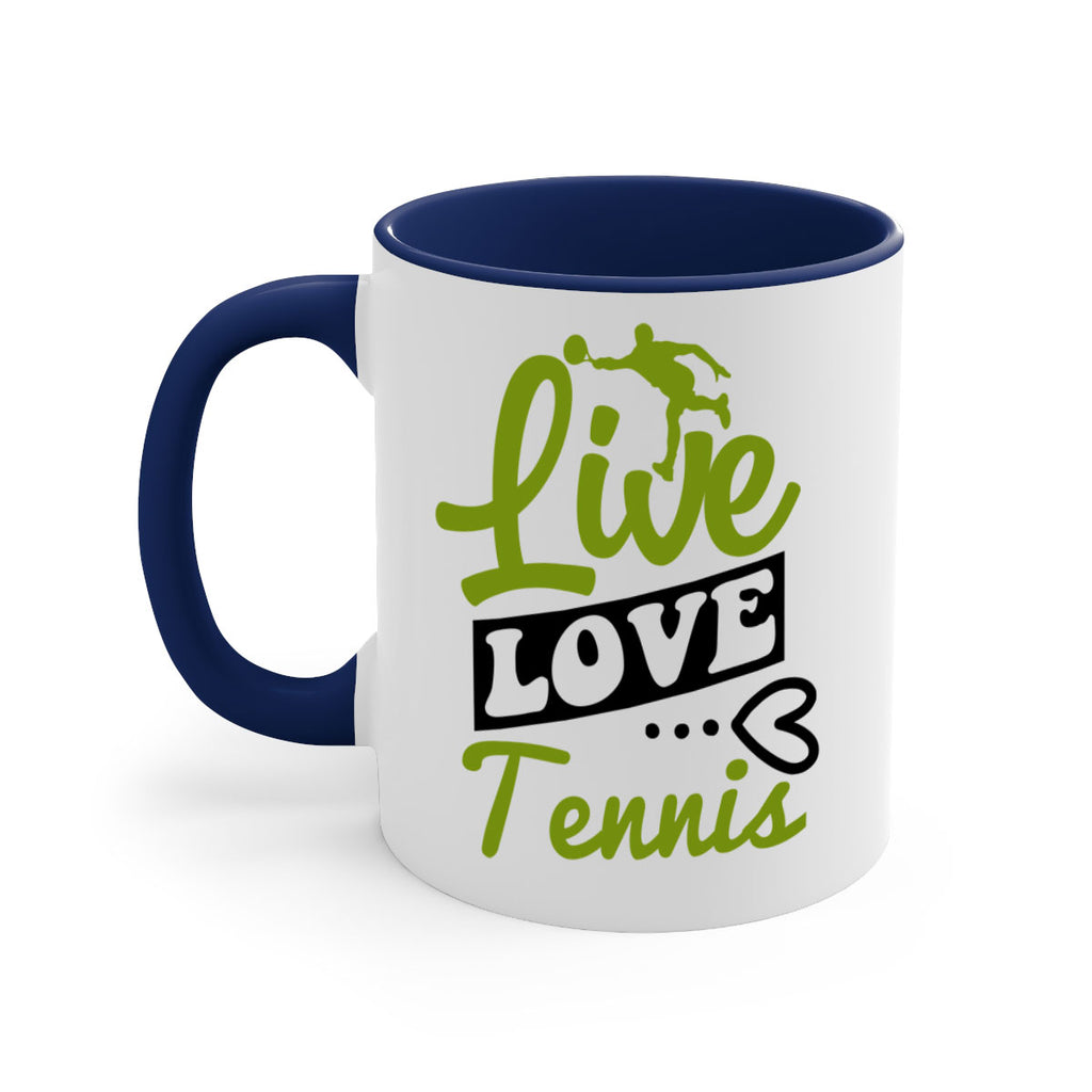 Live Love Tennis 829#- tennis-Mug / Coffee Cup