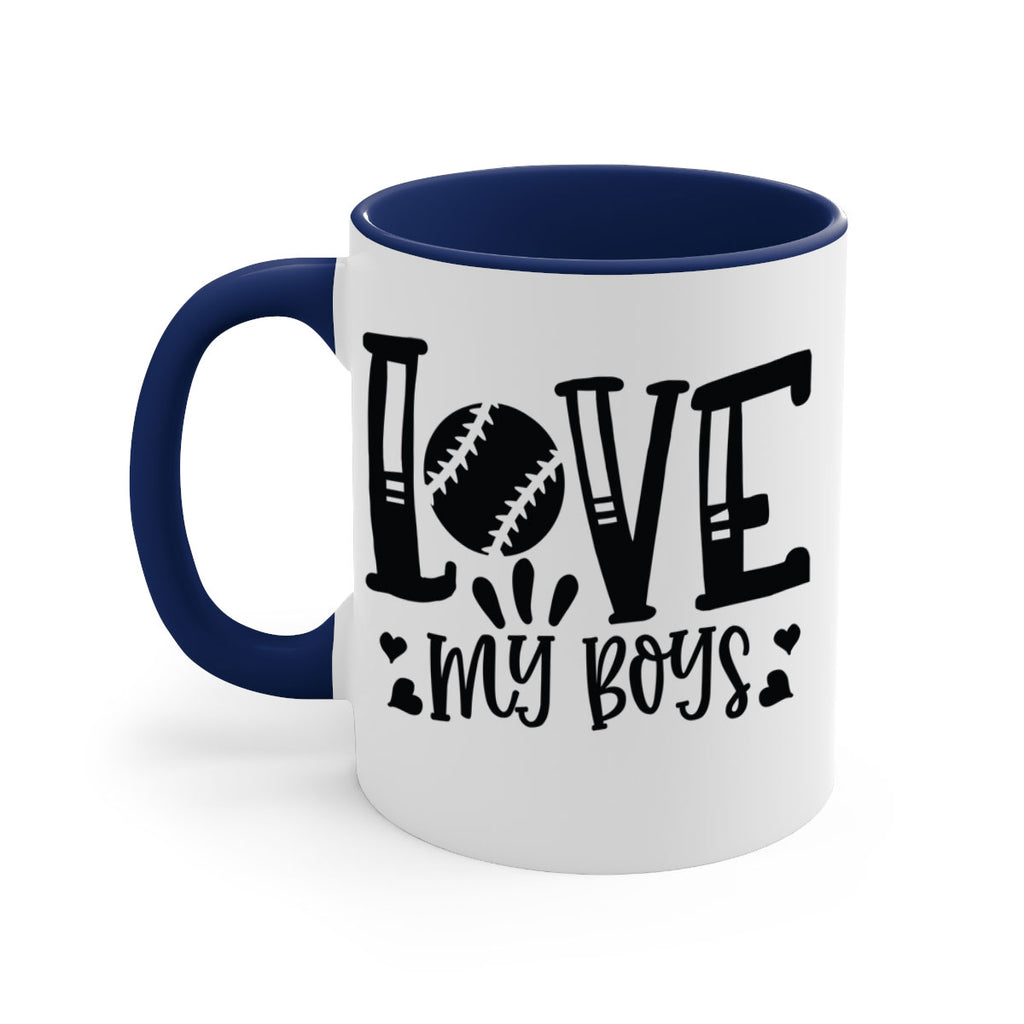Love My Boys 2053#- baseball-Mug / Coffee Cup