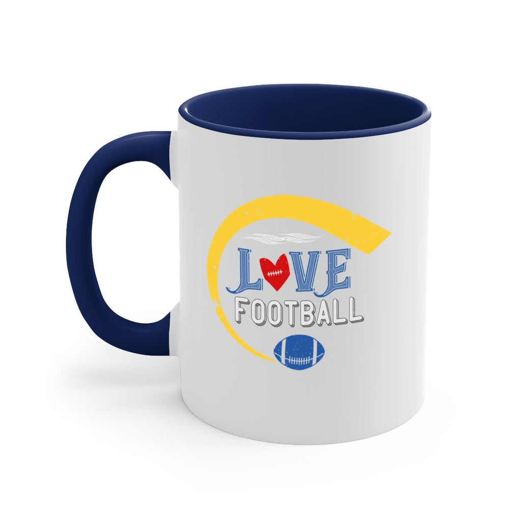Love football 733#- football-Mug / Coffee Cup