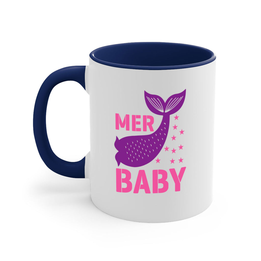 Mer Baby 321#- mermaid-Mug / Coffee Cup