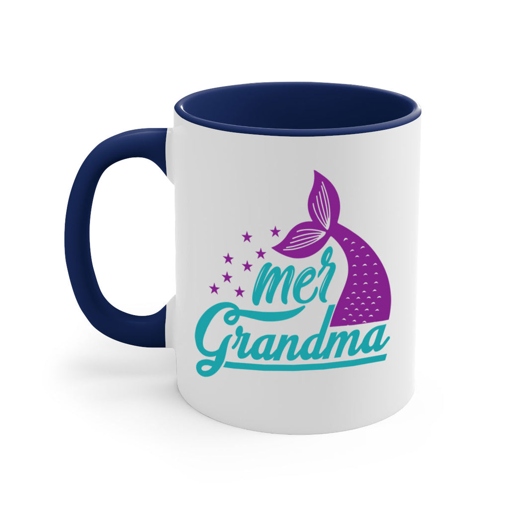 Mer Grandma 328#- mermaid-Mug / Coffee Cup