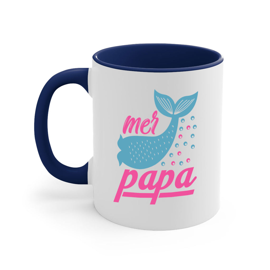 Mer Papa 344#- mermaid-Mug / Coffee Cup