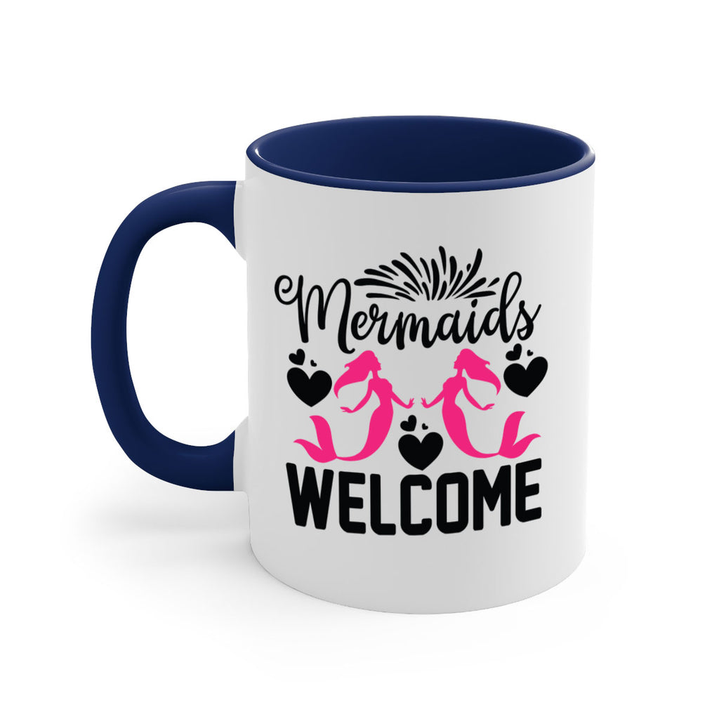 Mermaids Welcome 499#- mermaid-Mug / Coffee Cup