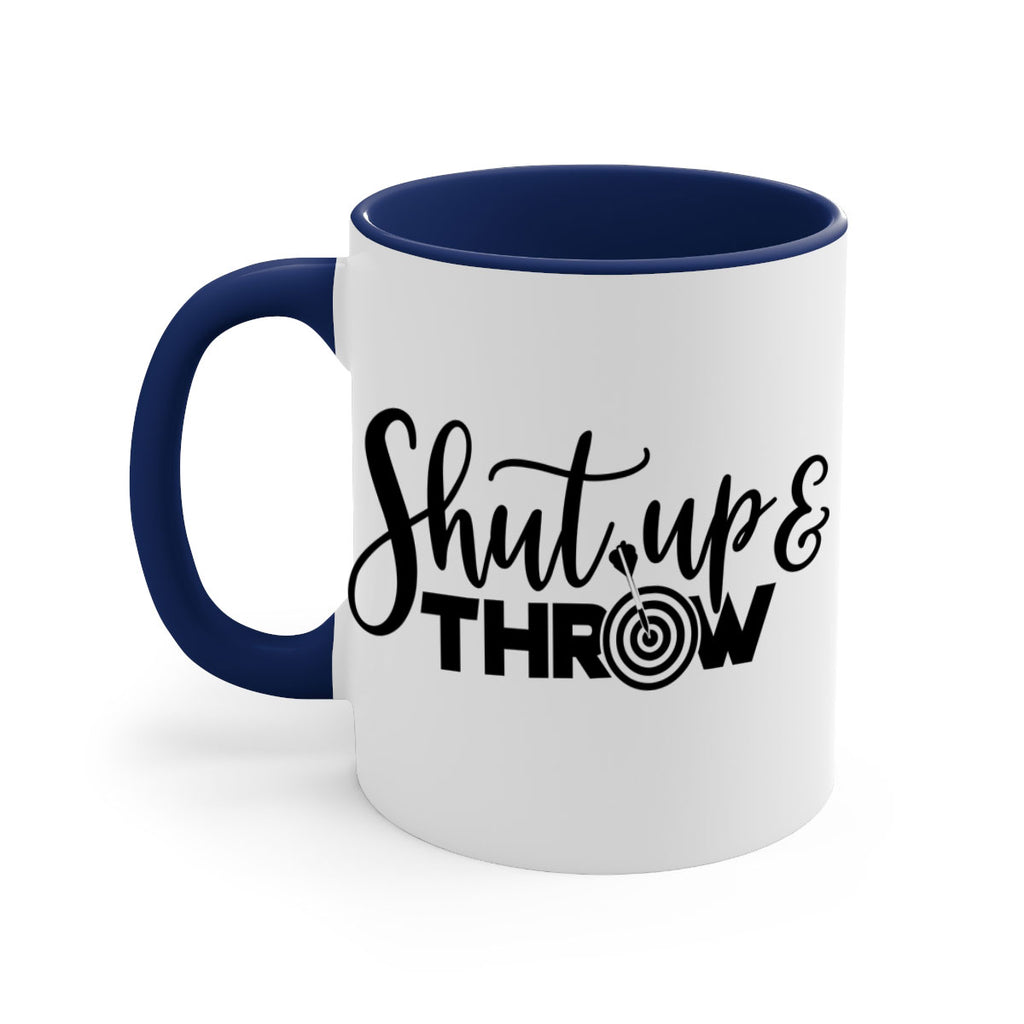 Shut up throw 541#- darts-Mug / Coffee Cup