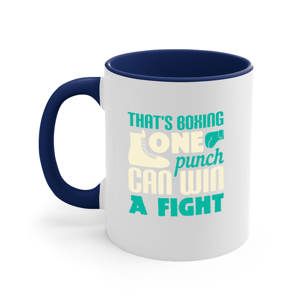 Thats boxing one punch can win a fight 1854#- boxing-Mug / Coffee Cup