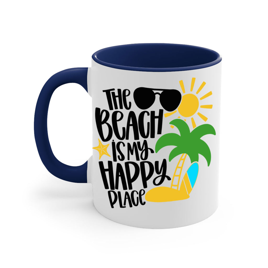 The Beach Is My Happy Place Style 12#- Summer-Mug / Coffee Cup