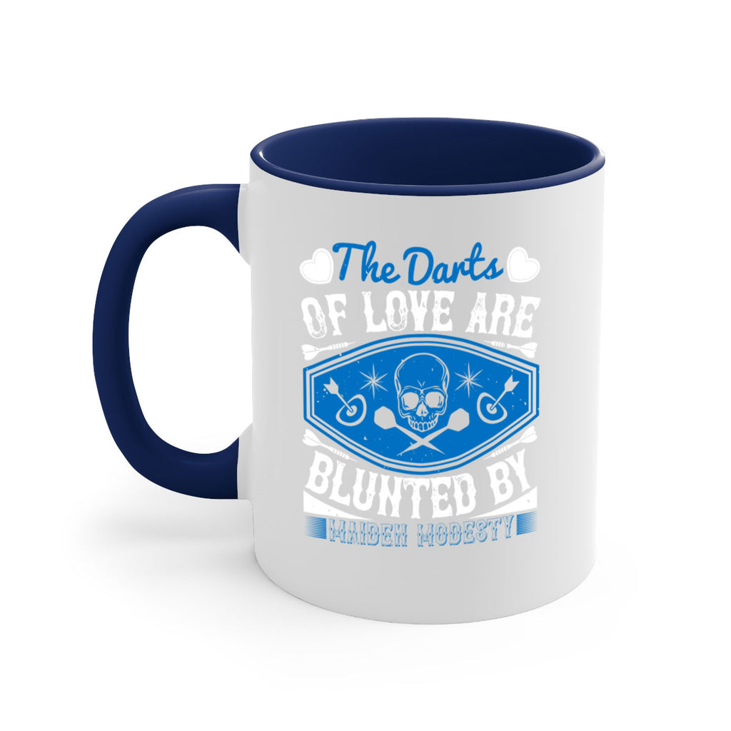 The darts of love are blunted by maiden modesty 1805#- darts-Mug / Coffee Cup