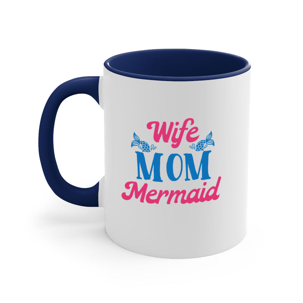 Wife Mom Mermaid 670#- mermaid-Mug / Coffee Cup