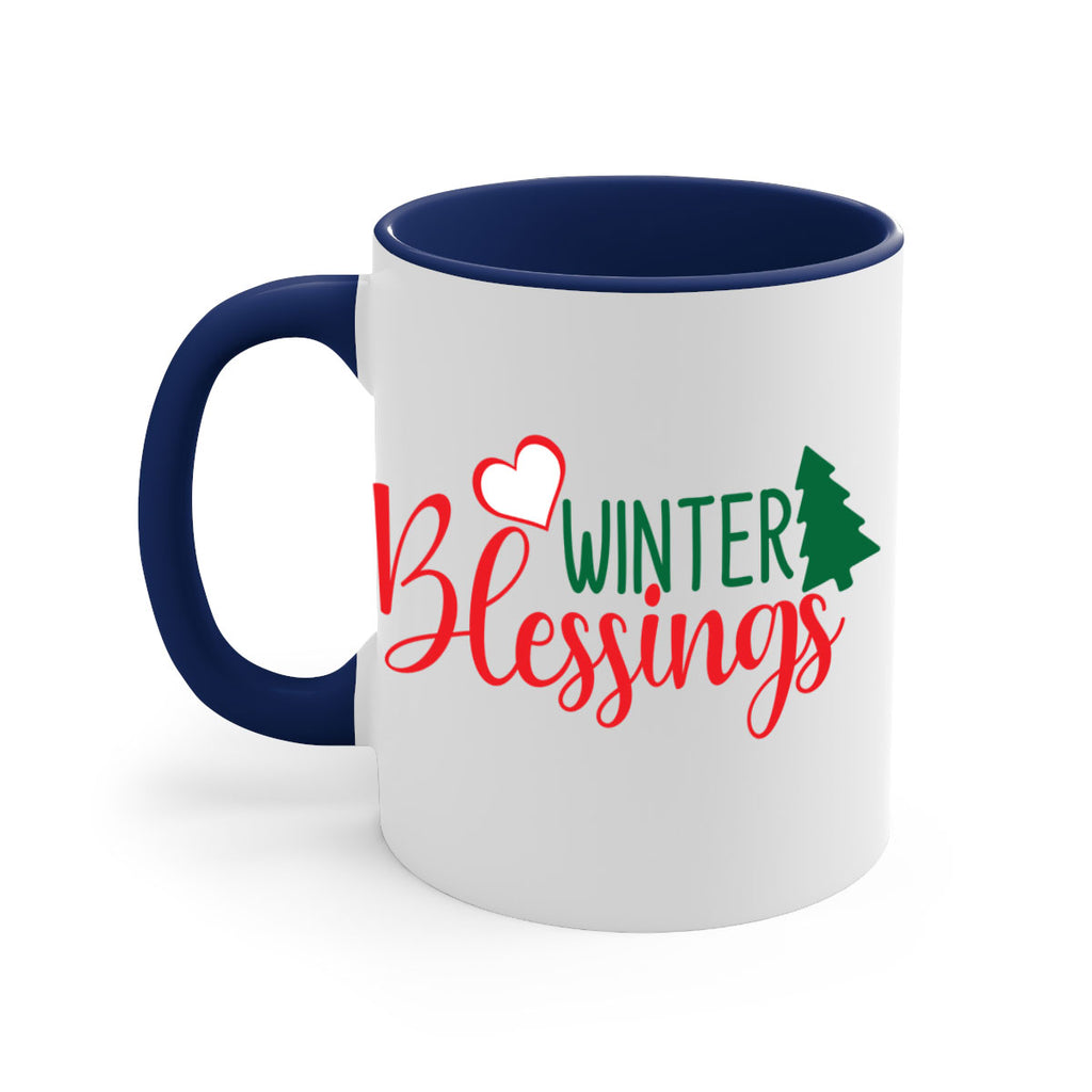 Winter Blessings 546#- winter-Mug / Coffee Cup