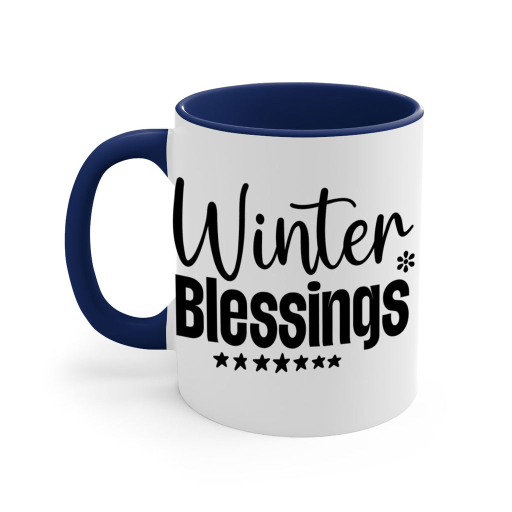 Winter Blessings497#- winter-Mug / Coffee Cup