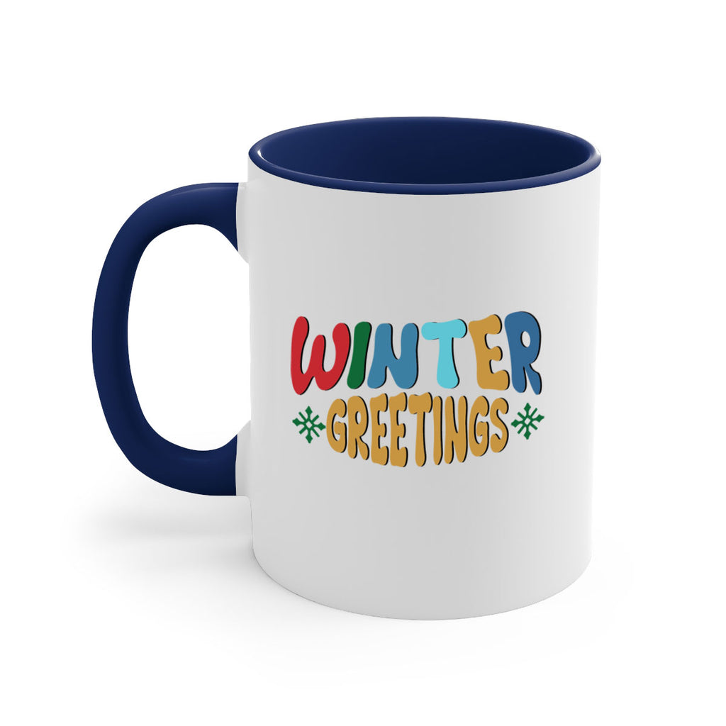 Winter Greetings 552#- winter-Mug / Coffee Cup