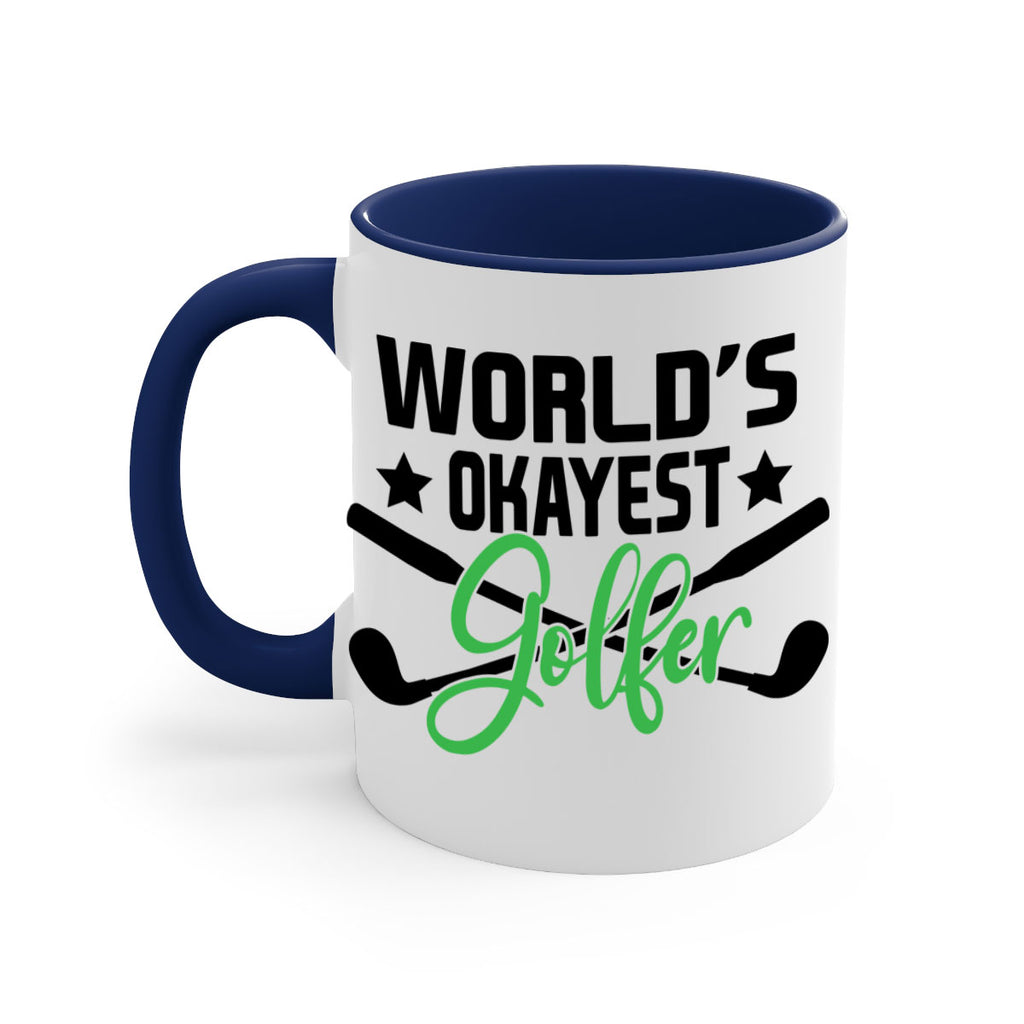 Worlds okayest golfer 27#- golf-Mug / Coffee Cup