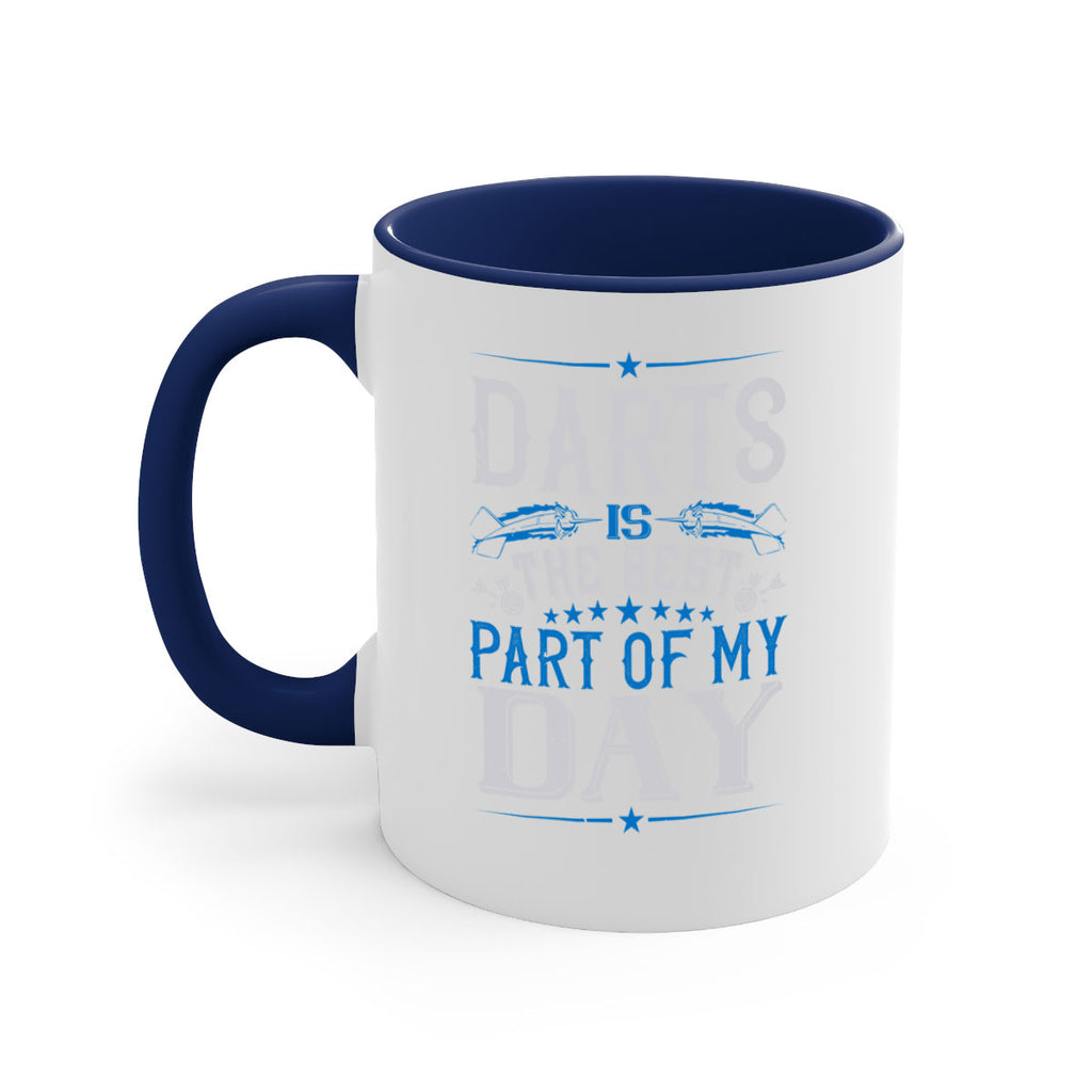 darts is the best part of my day 2342#- darts-Mug / Coffee Cup