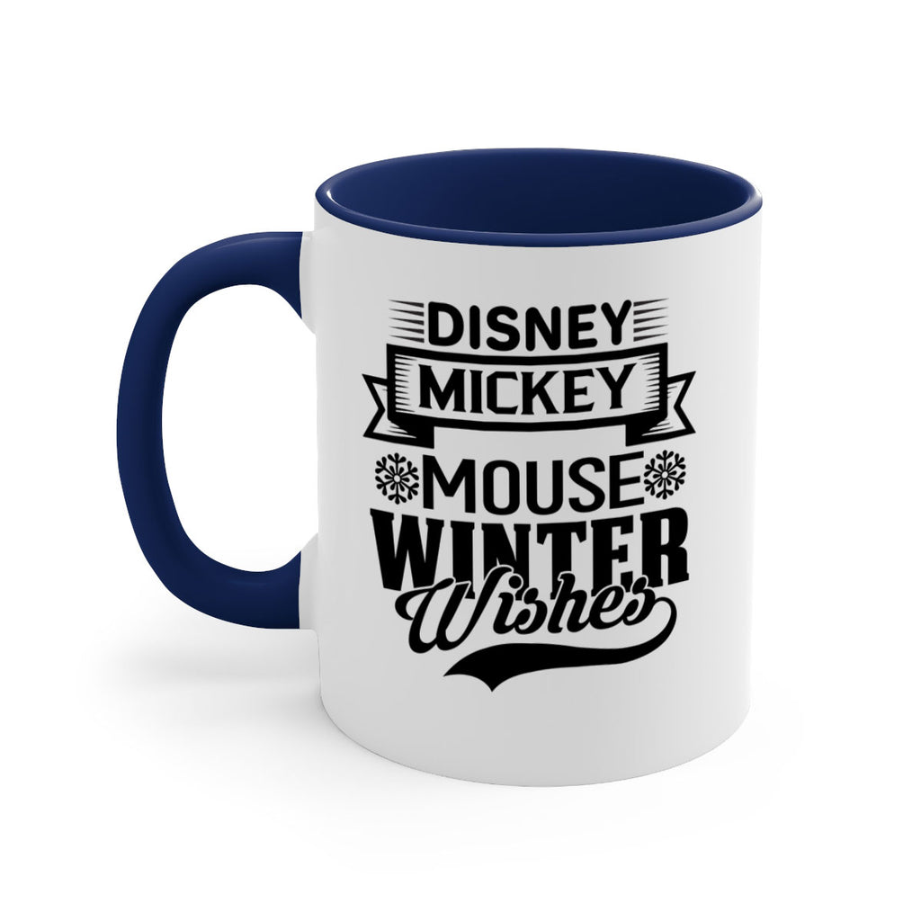 disney mickey mouse winter wishes 93#- winter-Mug / Coffee Cup