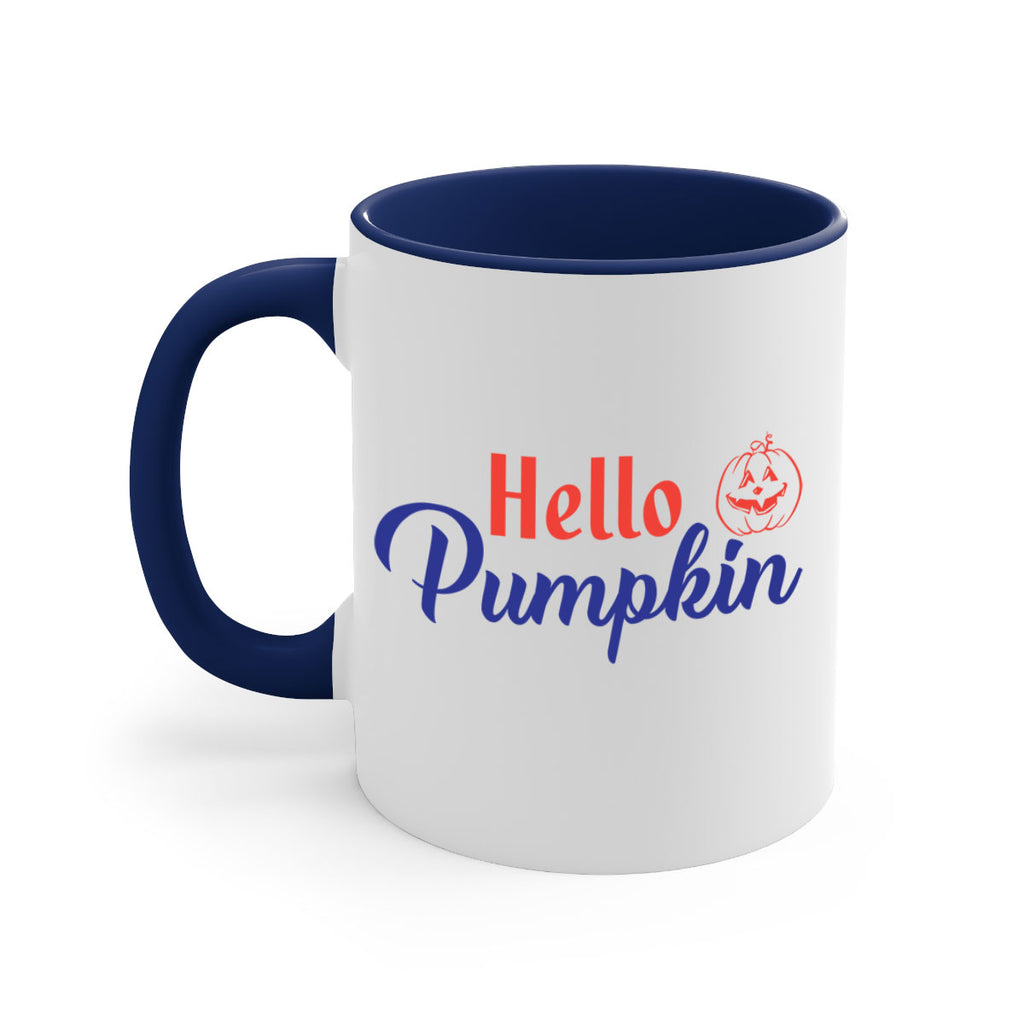 hello pumpkin 288#- fall-Mug / Coffee Cup