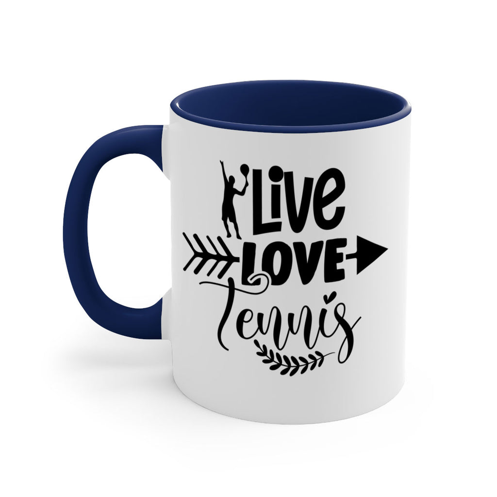 live love Tennis 819#- tennis-Mug / Coffee Cup