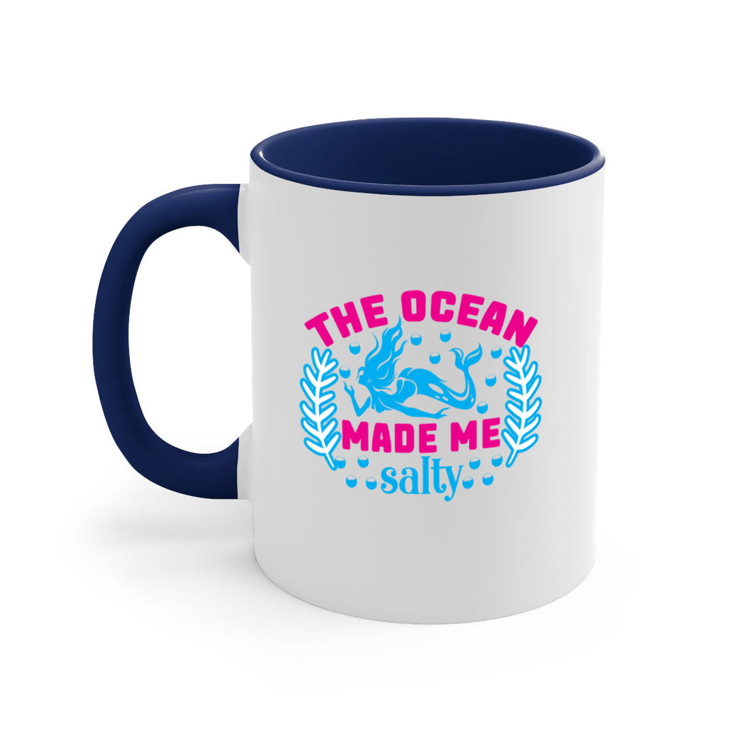 the ocean made me salty 629#- mermaid-Mug / Coffee Cup