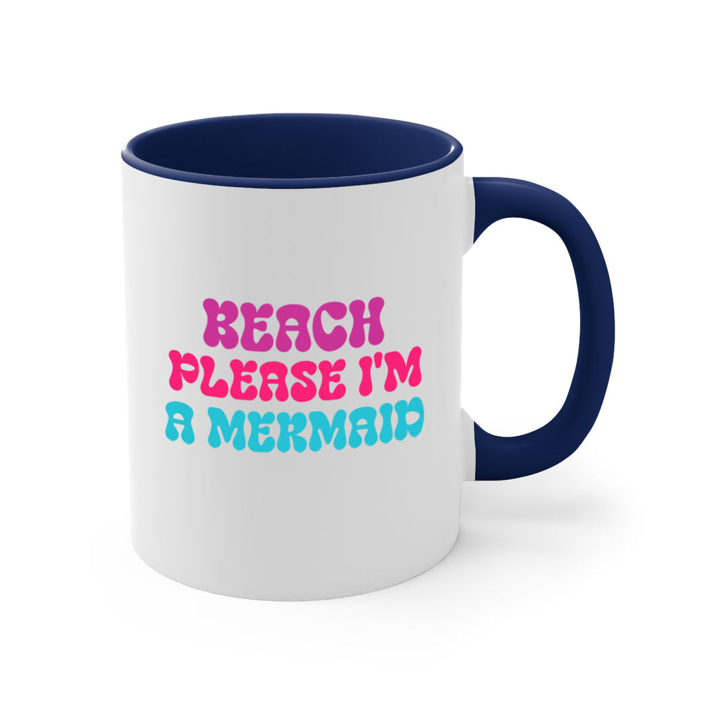 Beach Please Im A Mermaid 58#- mermaid-Mug / Coffee Cup